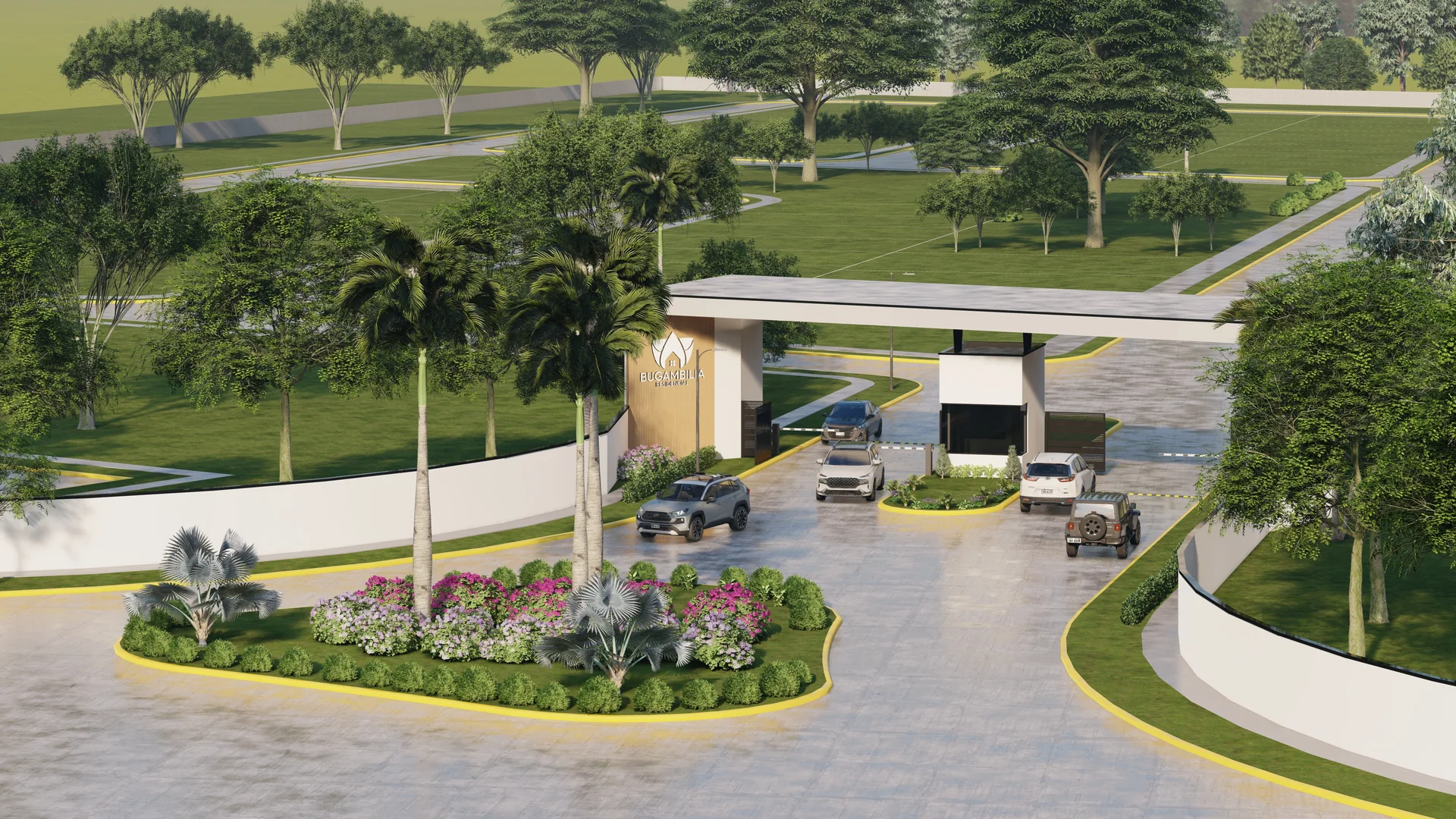 Render de Residencial Bugambilia