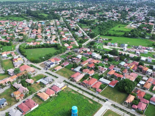 vista aerea jardines de la perla el progreso yoro hodnuras zona residencial 