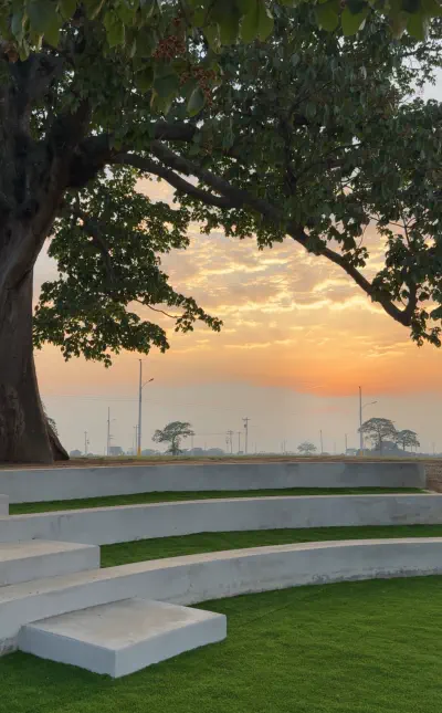 parque residencial tranquila y segura